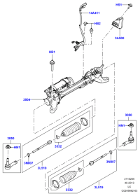 LR050138-HARNESS ASSY-OIL PRESSURE SENS