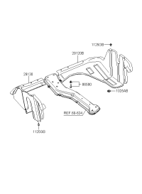 2912017000-COVER-ENGINE UNDER RH
