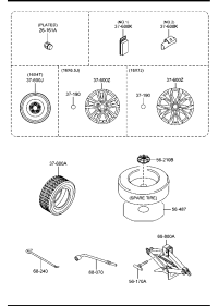 9965257080-WHEEL,DISC-ALUMI