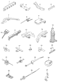 1K0971615BP-Cable boot