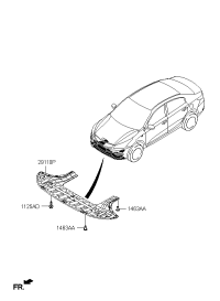 29110H2000-PNL ASSY-UNDER COVER