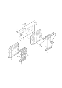 3GD906259B-Control unit-gasoline