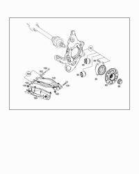 2133500141-Bracket assy-wheel