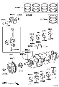 134010V060-CRANKSHAFT
