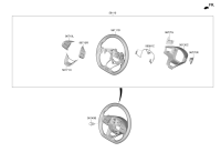 56110S6DF0TRY-WHEEL ASSY-STEERING