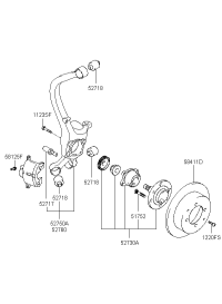 5271738000-STUD-RR S/ABS MTG