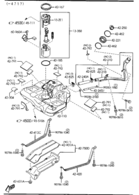 LF171335ZA-PUMP ASSY, FUEL W/FILTER