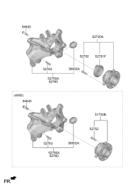 55130B1000-Pillow ball bush assy