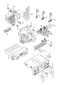 7N0907530AG-Interface, data bus diagnosis (gateway)