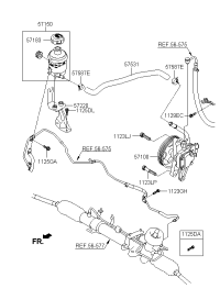 571001X500-PUMP ASSY-POWER STEERING OIL