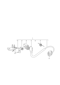 5Q0971499-Fitting wire oil pump