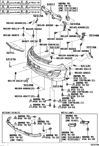 5211528090-SUPPORT, FRONT BUMPER SIDE, RH