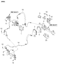 575102E100-HOSE ASSY-P/S OIL PRESSURE