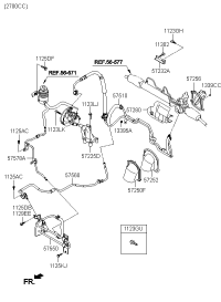 575100L101-HOSE ASSY-P/S OIL PRESSURE