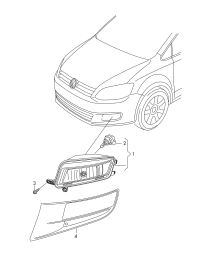 7N0941699-Halogen lamp
