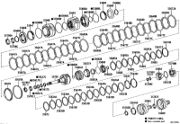 350480C030-PISTON SUB-ASSY, REVERSE CLUTCH