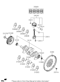 2102004035-BEARING PAIR SET-CRK/SHF
