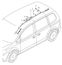 7N0880741-Air bag unit-head * *
