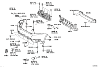 521190E910-COVER, FRONT BUMPER
