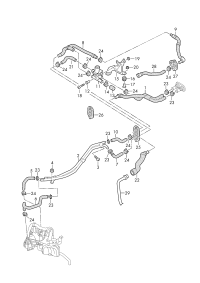 8W0819334F-WATER HOSE