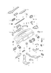 5C1819151B-Ventilator assy-foot