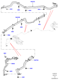 LR035639-HOSE - HEATER WA