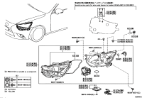 8117053850-UNIT ASSY, HEADLAMP, LH