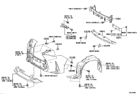 5202158040-REINFORCEMENT SUB-ASSY, FRONT BUMPER
