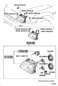 8101960041-UNIT ASSY, HEADLAMP