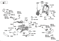 710140G010-Frame sub-assy, front seat back, rh/lh
