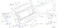 K01005BCAA-DOOR ASSY-BACK