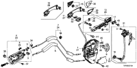 72185T6PH01-CYLINDER L DOOR