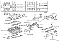 1710450121-MANIFOLD SUB-ASSY, EXHAUST, RH