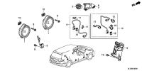 39120TF0901-SPEAKER ASSY-CLUSTER