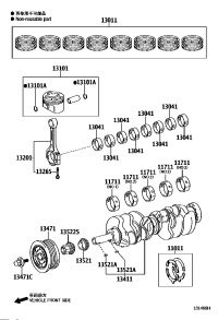1107238030G7-BEARING, CRANKSHAFT