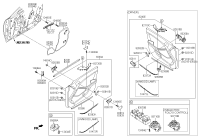926312T000-LENS-DR COURTESY LAMP,LH