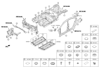 84135F0000-UNDER COVER ASSY,LH