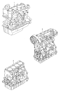 06J100038D-Engine assy-short