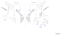 G81003DNMA-FENDER REAR,RH