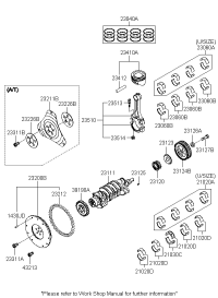 2306022540-BEARING SET-C/ROD