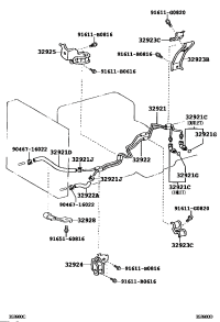 3294160300-HOSE(FOR OIL COOLER INLET)