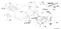 767496LA1A-PROTECTOR-REAR WHEEL HOUSE,LH