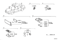 8124033030A0-LAMP ASSY, ROOM, NO.1