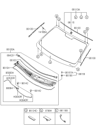 861102M040-GLASS ASSY-W/SHLD