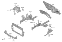 64300Q7050-COWL PANEL ASSY LHD