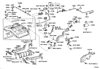7720142140-PIPE SUB-ASSY, FUEL TANK INLET