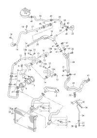7L6122051J-RADIATOR HOSE/A3/GOLF/JETTA