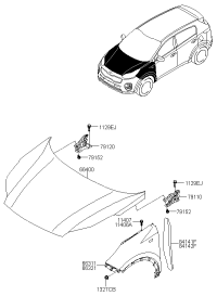 66311F1000-Panel-fender, lh