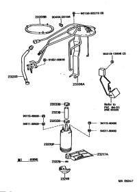 2322043070-COMPLETE-FUEL PUMP