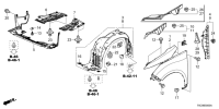 74150TKNH10-FENDER ASSY R,FR
